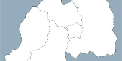 Ruanda zemljevid oris